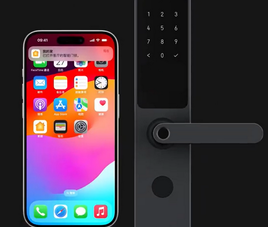巢湖iPhone维修站分享在iPhone上使用家庭钥匙开启智能门锁 