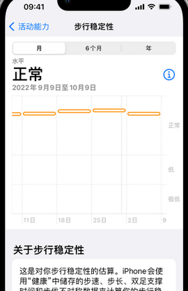 巢湖iPhone手机维修如何在iPhone开启'步行稳定性通知'