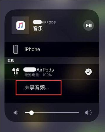 巢湖苹果14音频维修点分享iPhone14音频共享设置方法 