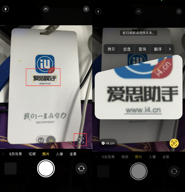 巢湖苹果手机维修分享升级iOS 16后如何通过相机翻译文本 